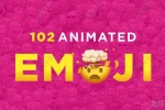 102个社交网络Emoji表情动画AE模板